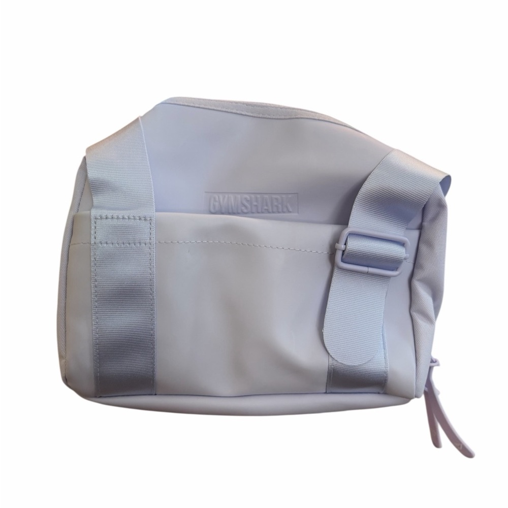 Gymshark Pale Gray Men's Belt Bag with Adjustable Strap